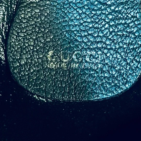 Gucci black leather shoulder bag - Picture 12 of 16